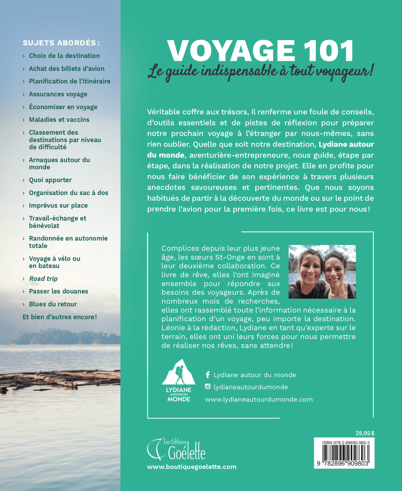 Voyage 101 - Le guide
